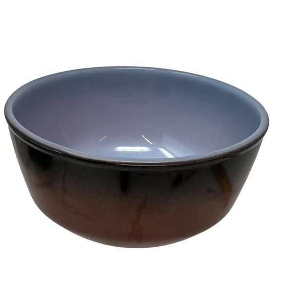 Anchor Hocking Fire King 60's Brownstone Nesting Mixing Bowls with 2 FLAWS - Picture 3 of 12